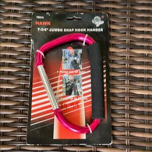 Hawk Pink Jumbo Snap Hook Hanger